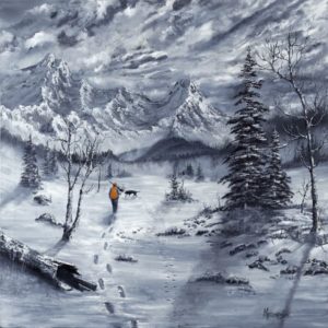 Hunting Buddies (Giclee) – 30×30 Wrap